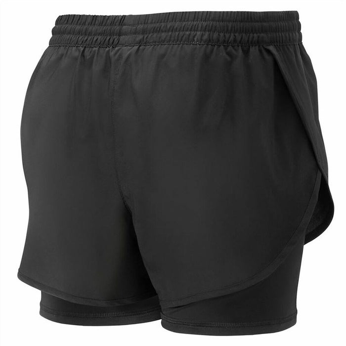 Pantaloni Scurți Sport pentru Damă Puma 2 în 1 Negru Femeie