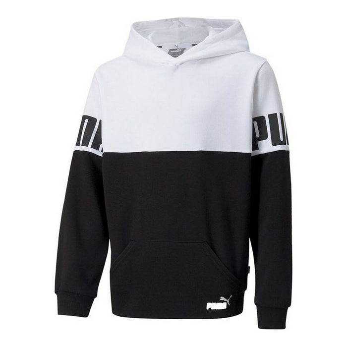 Hanorac fără Glugă Bărbați Puma Colorblock Alb