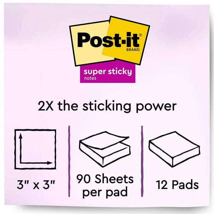 Notițe cu Adeziv Post-it 70005197887 Galben (12 Unități)