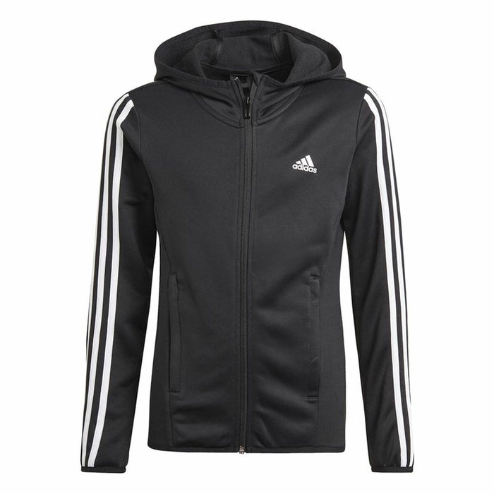 Hanorac cu glugă pentru fete Adidas Designed to Move Negru