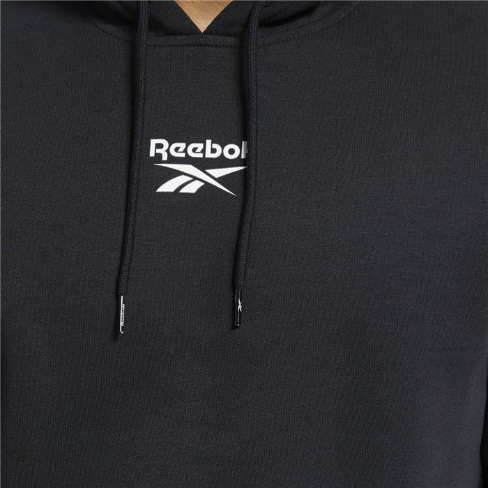 Hanorac cu Glugă Bărbați Reebok Essentials Tape Negru