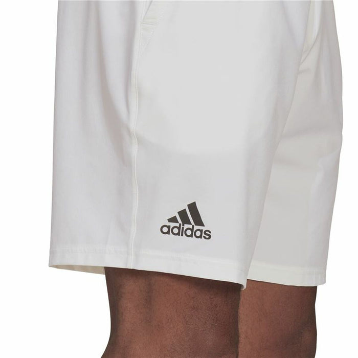 Pantaloni Scurți Sport pentru Bărbați Adidas Club Stetch Alb