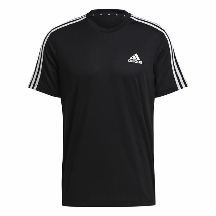 Tricou cu Mânecă Scurtă Bărbați Adidas Aeroready D2M Sport Negru