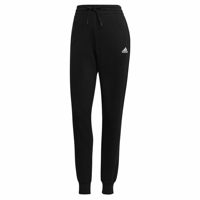 Pantaloni lungi de sport Adidas French Terry Logo Femeie Negru