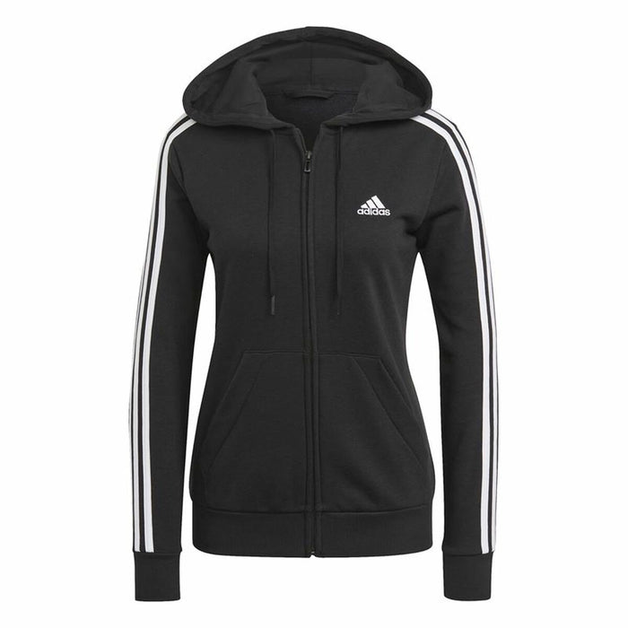 Hanorac cu Glugă Femei Adidas Essentials French Terry Negru