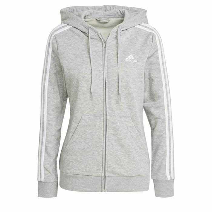 Hanorac cu Glugă Femei Adidas Essentials French Terry Gri