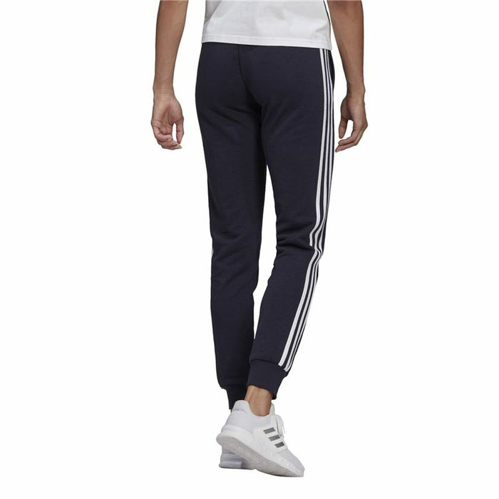 Pantaloni lungi de sport Adidas Essentials French Terry 3 Stripes Femeie Albastru închis