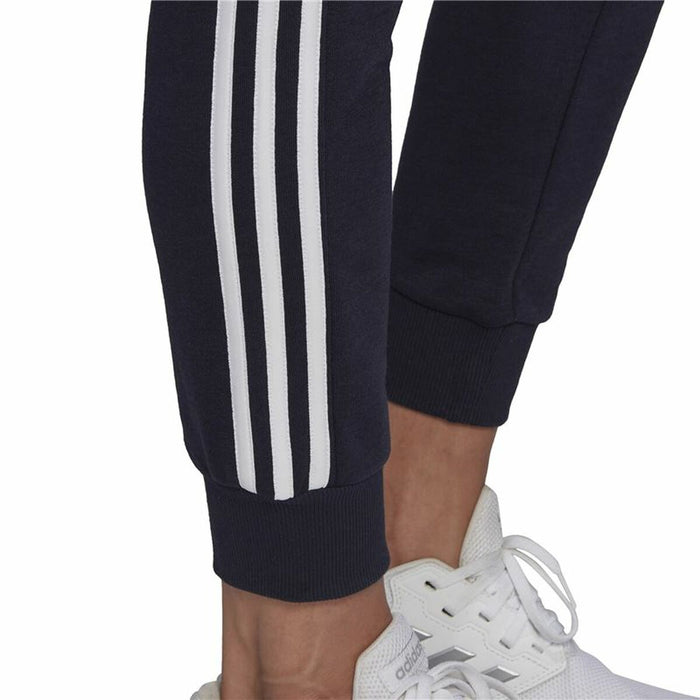 Pantaloni lungi de sport Adidas Essentials French Terry 3 Stripes Femeie Albastru închis