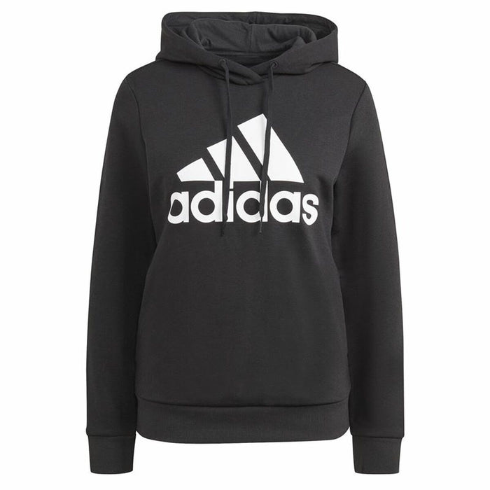 Hanorac cu Glugă Femei Adidas Loungewear Essentials Logo Negru