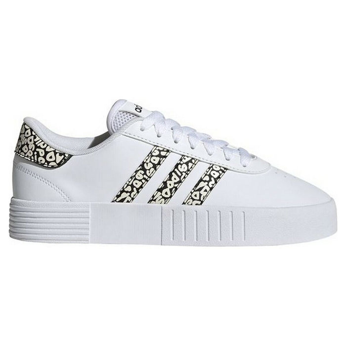 Pantofi sport pentru femei Adidas Court Bold Wonder Alb