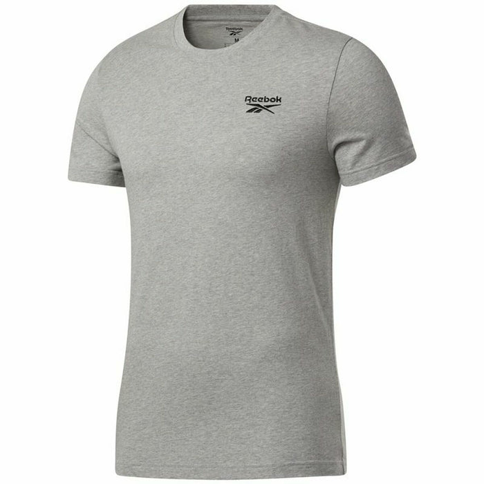 Tricou cu Mânecă Scurtă Bărbați Reebok Identity Gri