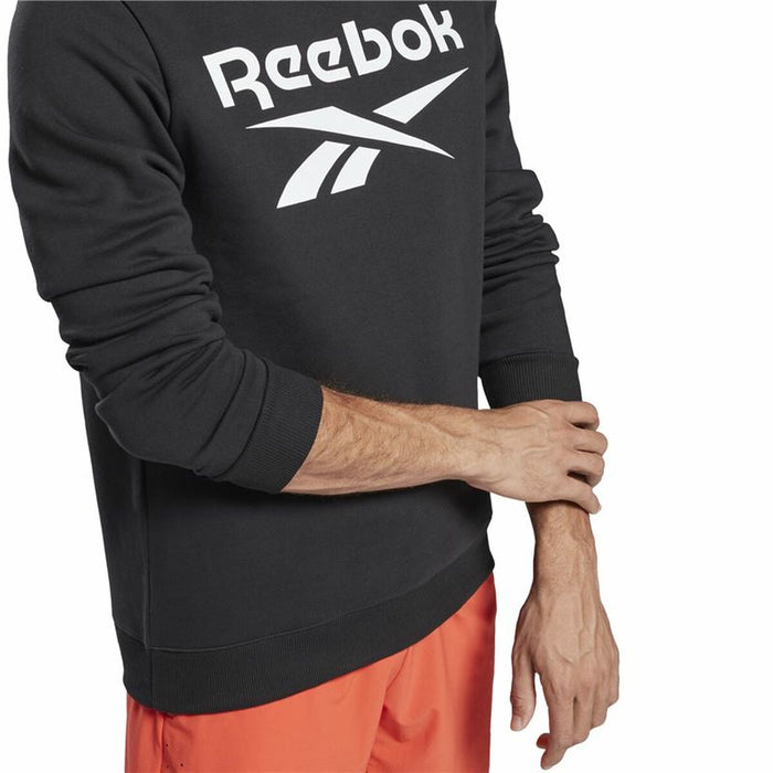 Hanorac fără Glugă Bărbați Reebok Identity Negru