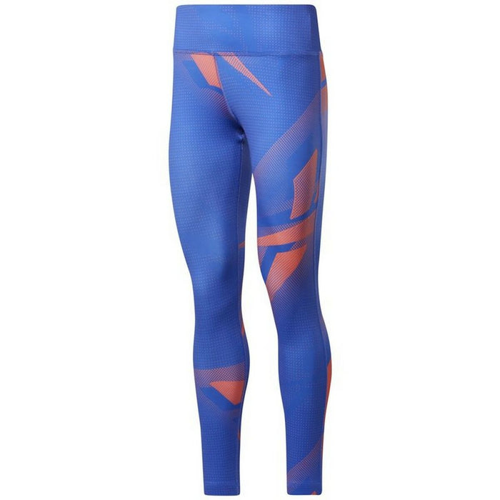 Colanți Sport de Damă Reebok MYT Printed Albastru