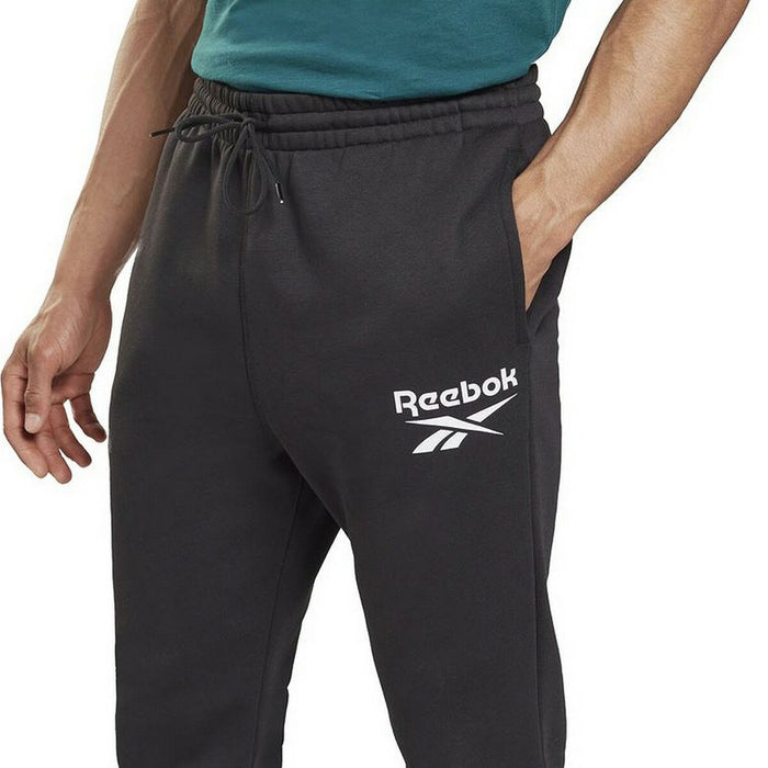 Pantaloni lungi de sport Reebok Identity Vector Negru Bărbați