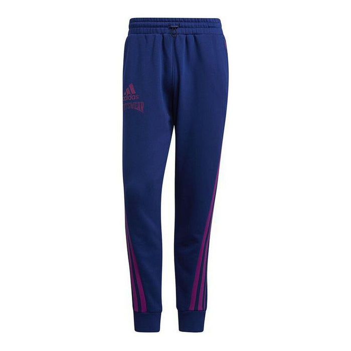 Pantaloni lungi de sport Adidas Reverse Retro Future Icons Albastru Bărbați