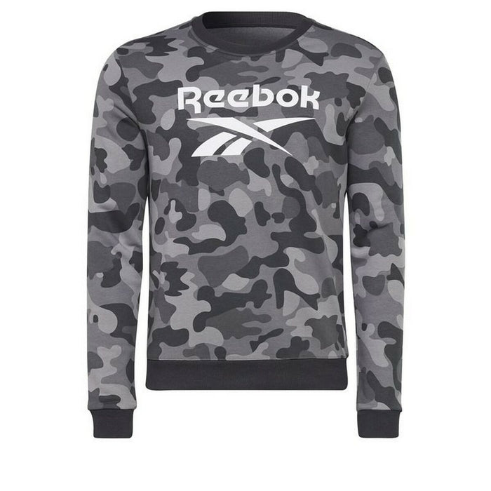 Hanorac fără Glugă Bărbați Reebok Camo Negru
