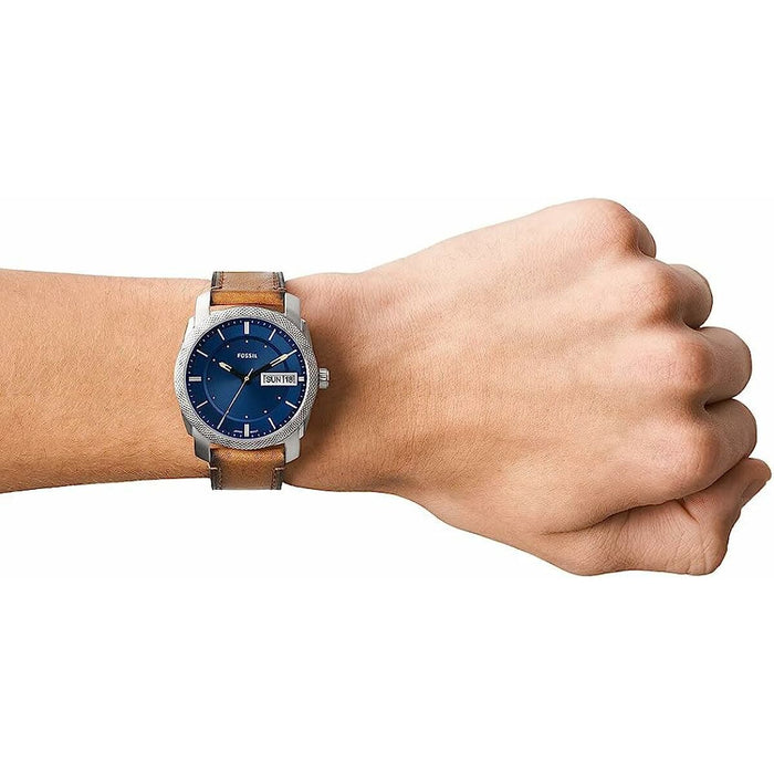 Ceas Bărbați Fossil MACHINE Argintiu
