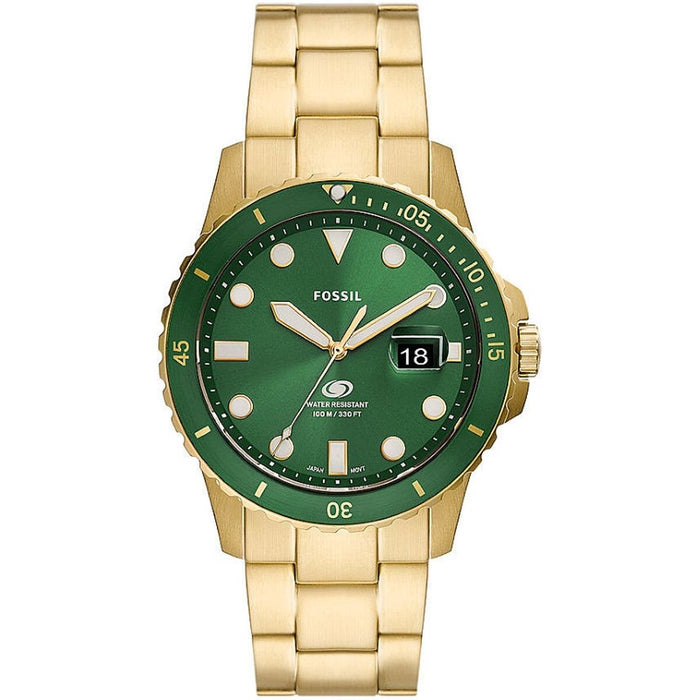 Ceas Bărbați Fossil FS5950 Aur Verde