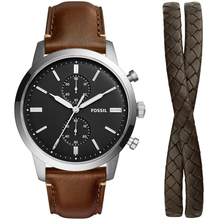 Ceas Bărbați Fossil FS5967SET Negru