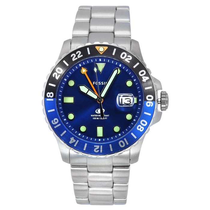 Ceas Damă Fossil BLUE GMT (Ø 46 mm)