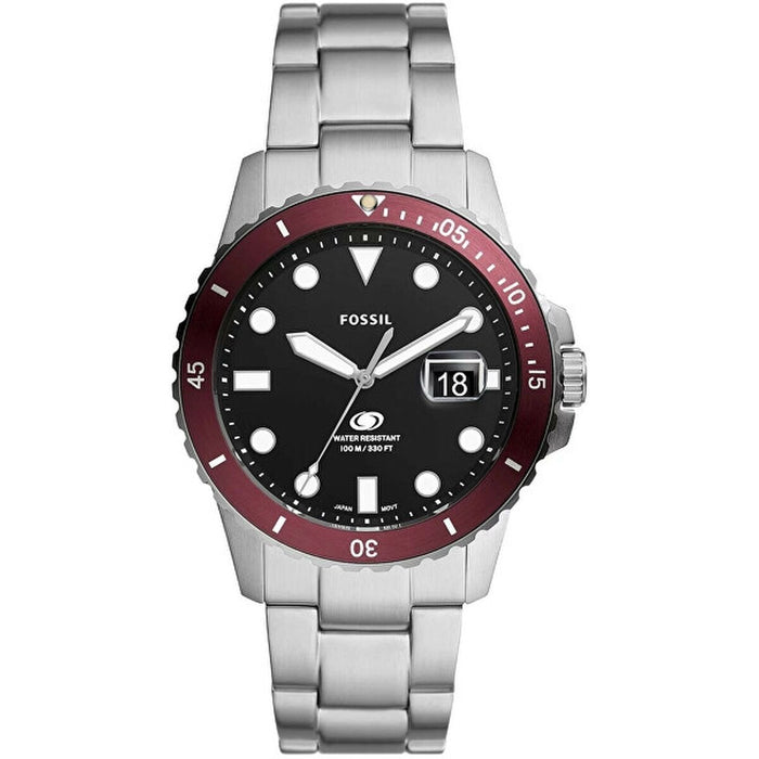 Ceas Bărbați Fossil FOSSIL BLUE DIVER Negru