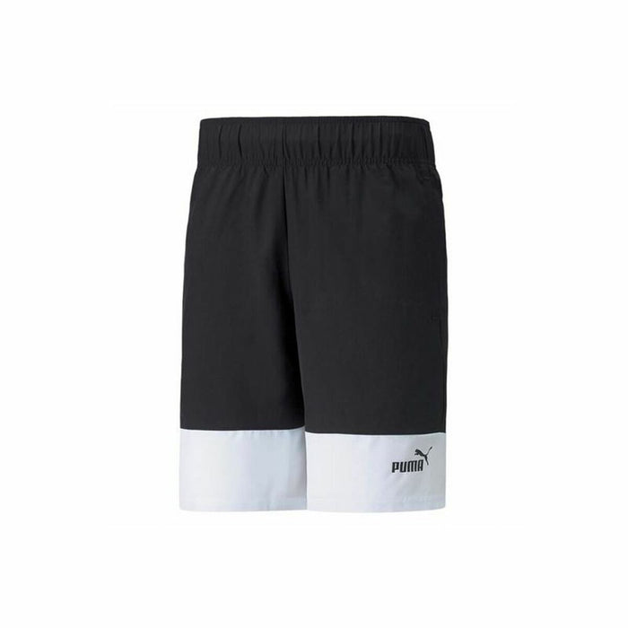 Pantaloni Scurți Sport pentru Bărbați Puma Power Colorblock Negru