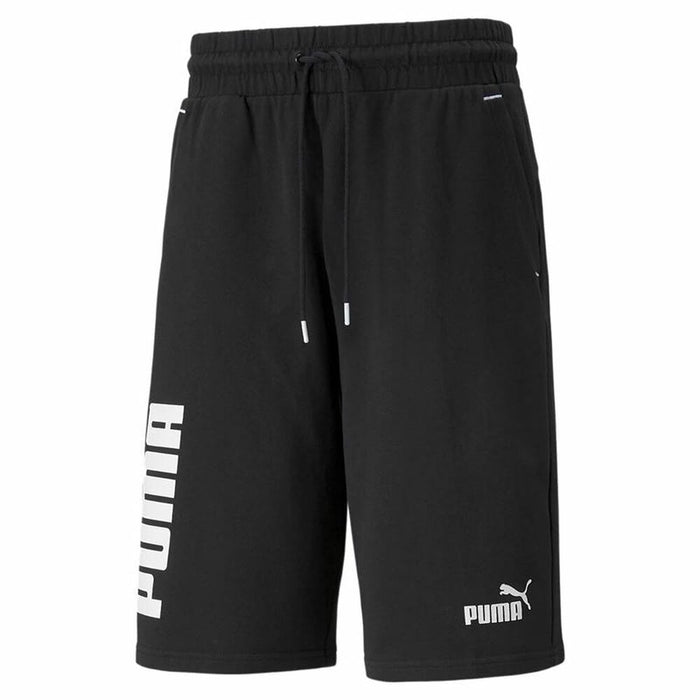 Pantaloni pentru Adulți Puma Power Colorblock 11" Negru Bărbați