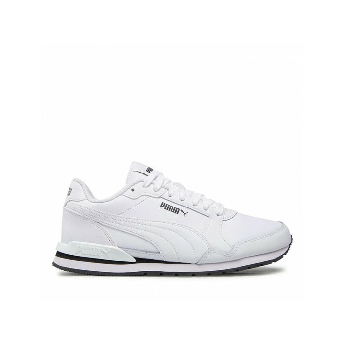 Încălțăminte Sport Bărbați Puma RUNNER V3 L 384855 01 Alb