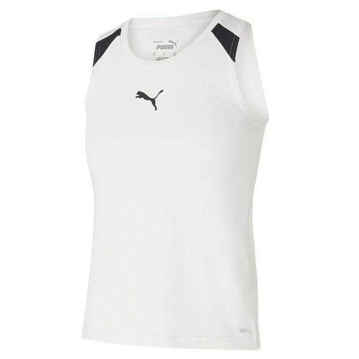 Tricou cu Bretele Damă Puma Team Liga Alb