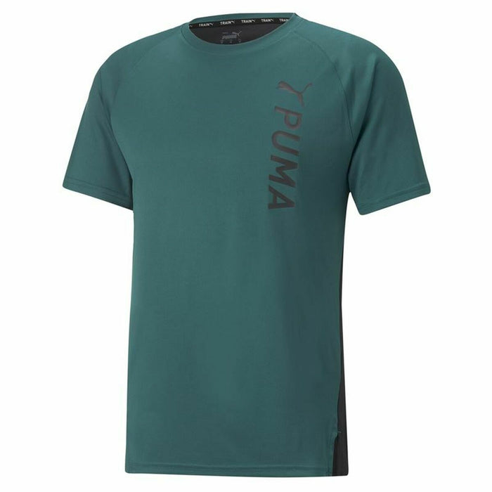 Tricou cu Mânecă Scurtă Bărbați Puma Verde inchis Bărbați