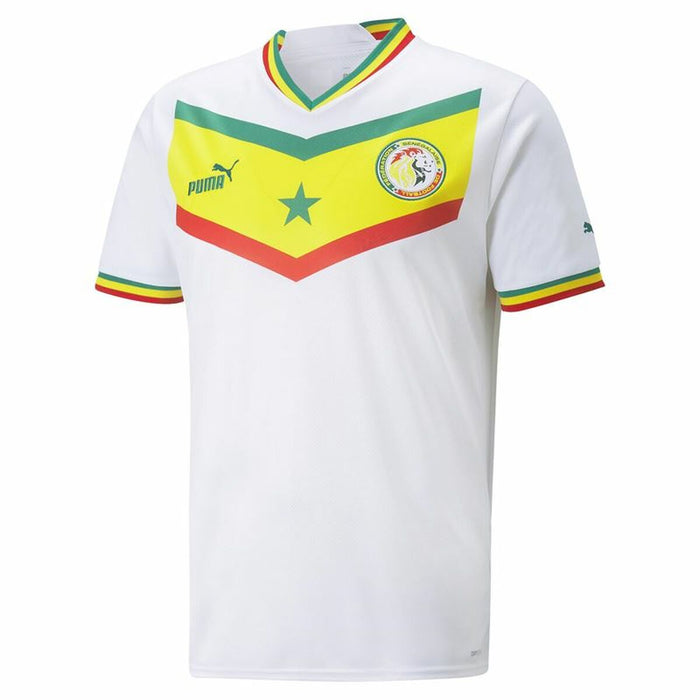 Tricou de Fotbal cu Mânecă Scurtă Bărbat Puma Senegal Alb