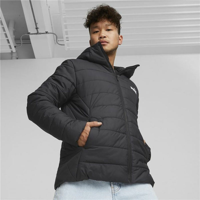 Jachetă Sport de Bărbați Puma Essentials Padded Negru