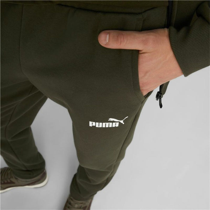 Trening pentru Adulți Puma Power Colorblock Măslină Bărbați