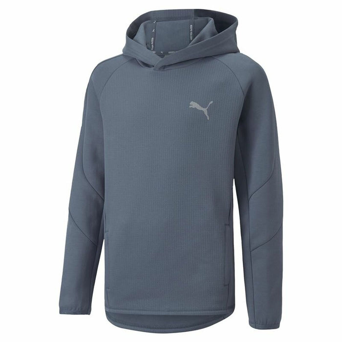 Hanorac cu Glugă Unisex Puma Evostripe Youth Albastru