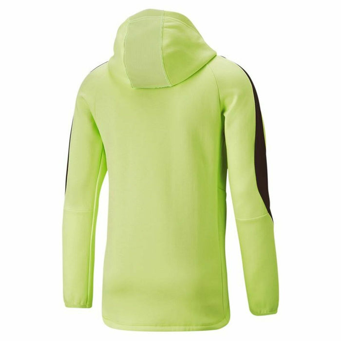 Hanorac cu Glugă Bărbați Puma Evostripe Verde Fermoare complete