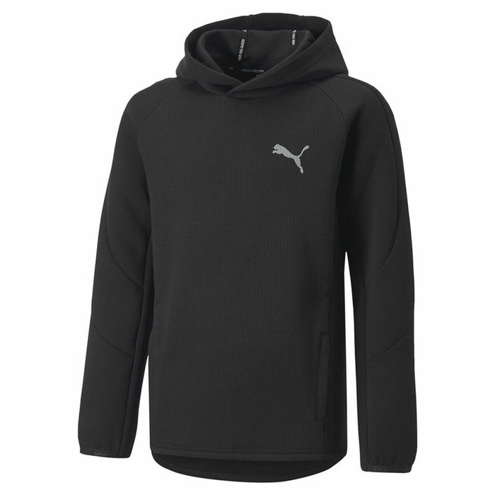 Hanorac cu Glugă Unisex Puma Evostripe Youth Negru