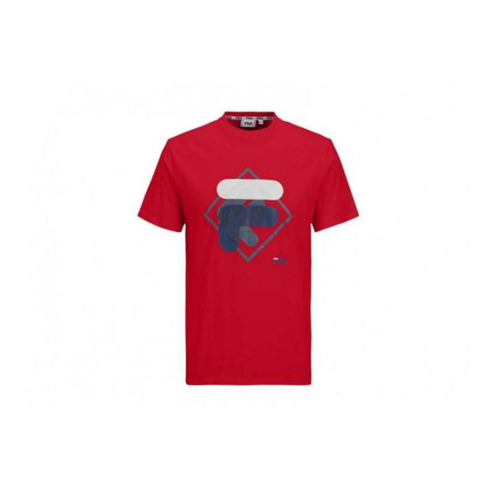 Tricou cu Mânecă Scurtă Bărbați Fila FAM0447 30002 Roșu