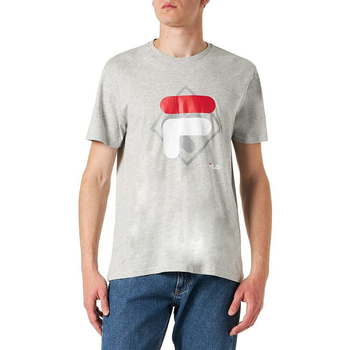 Tricou cu Mânecă Scurtă Bărbați Fila FAM0447 80000 Gri