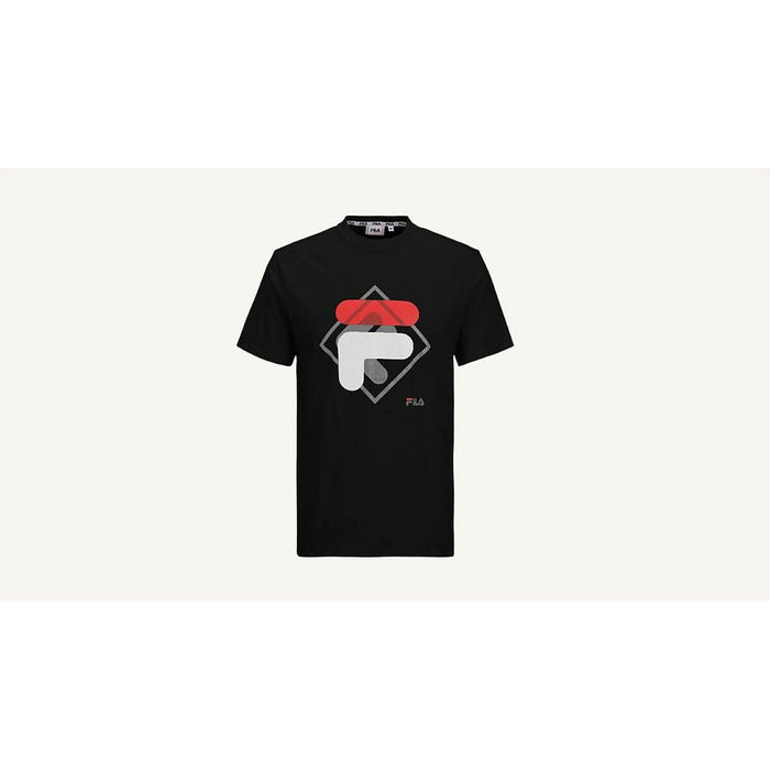 Tricou cu Mânecă Scurtă Bărbați Fila FAM0447 80010 Negru