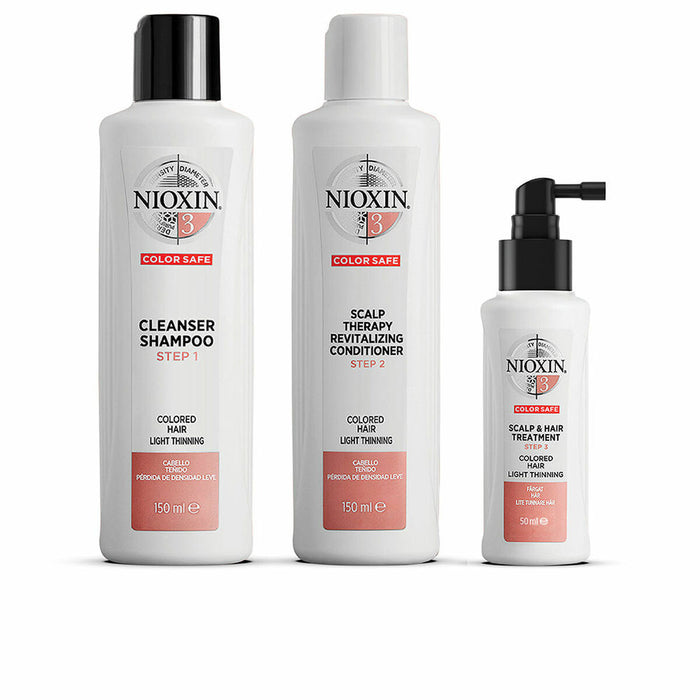 Set Coafor Nioxin System 3 Tratament Anti-cădere 3 Piese