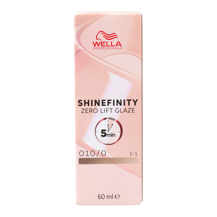Vopsea Permanentă Wella Shinefinity Color Nº 010/0 60 ml