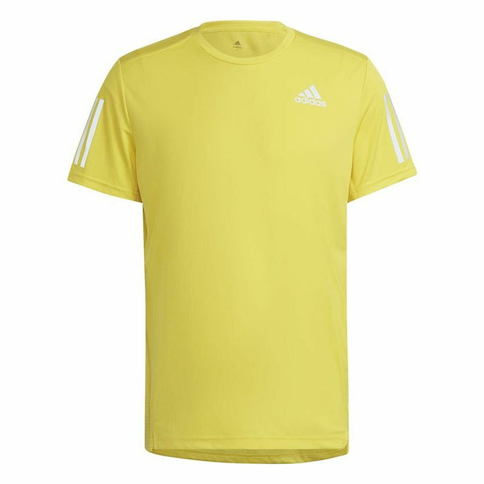 Tricou cu Mânecă Scurtă Bărbați Adidas  Graphic Tee Shocking Galben