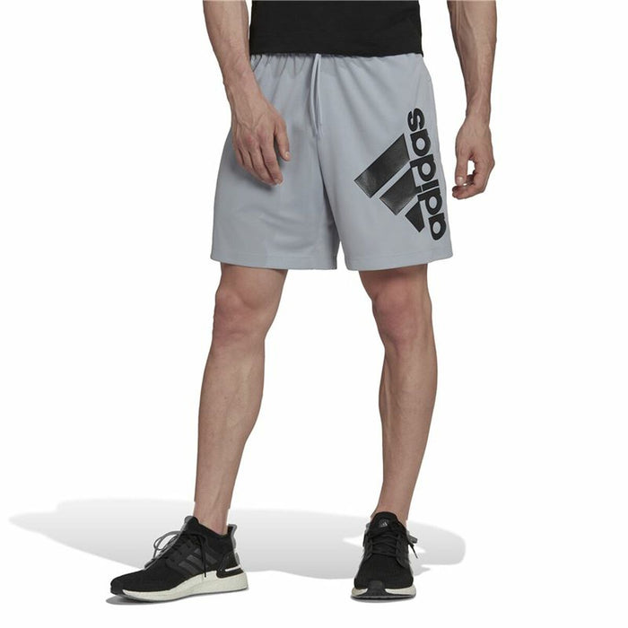 Pantaloni Scurți Sport pentru Bărbați Adidas Big Badge Of Sport Gri 9"