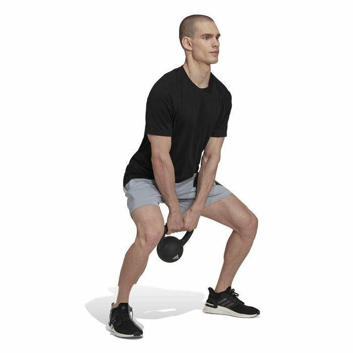 Pantaloni Scurți Sport pentru Bărbați Adidas Big Badge Of Sport Gri 9"