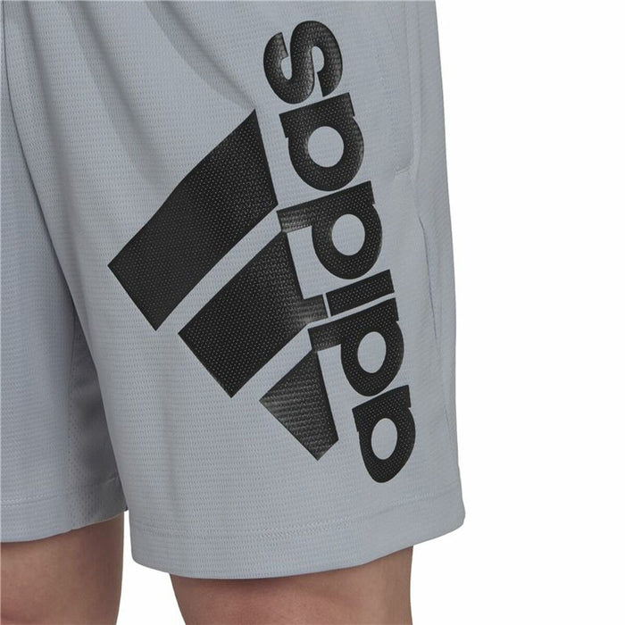 Pantaloni Scurți Sport pentru Bărbați Adidas Big Badge Of Sport Gri 9"