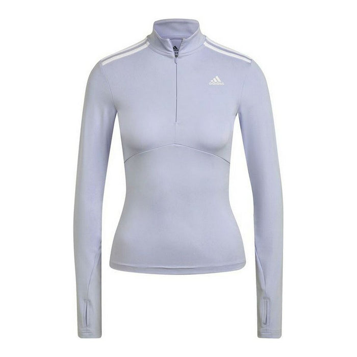 Tricou cu Mânecă Lungă Femei Adidas 3/4 Hyperglam W Lavandă
