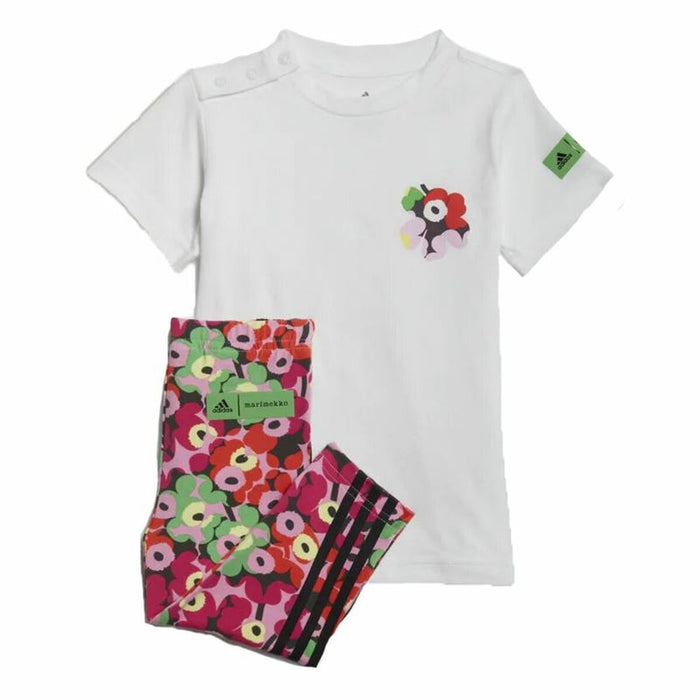 Set Sport pentru Copii Adidas Alb