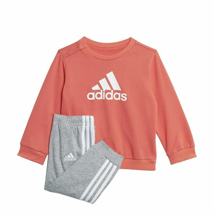 Set Sport pentru Bebeluși Adidas Badge of Sport French Terry Coral