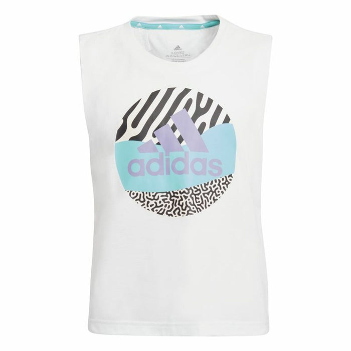 Tricou cu Bretele Copii Adidas Aeroready Girl Power
