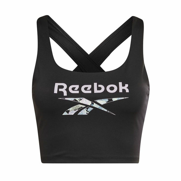 Sutien Sport Reebok Yoga Floral Negru